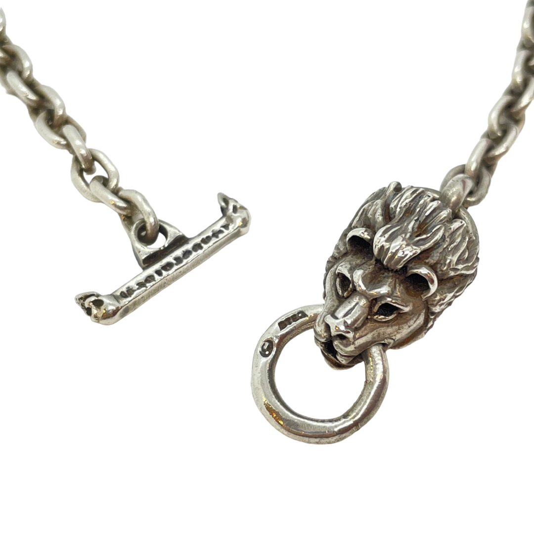 Gaboratory ガボラトリー Lion Head Chain Necklace ネックレス メンズ 