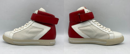 PRADA プラダスポーツ レザー ハイカットスニーカー 3T5743 サイズ37 1/2 レディース 中古 D4