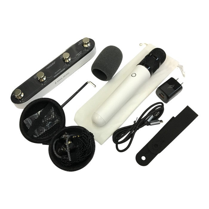 ENYA MUSIC NEXG2 スマートエレキギター ブラック アンプ/スピーカー内蔵 充電式 サイレントギター エレアコ 中古 T1
