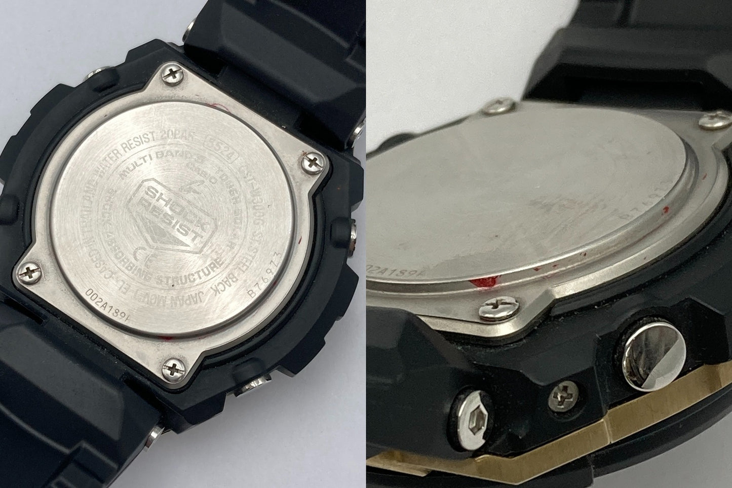 [カシオ] 腕時計 ジーショック G-STEEL 電波ソーラー GST-W300G-1A9JF メンズ ブラック 中古 D4