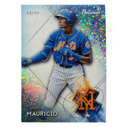 TOPPS MLBカード BOWMAN STERLING RONNY MAURICIO NEW YORK METS /99 #BSP-23 中古 IT2
