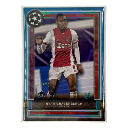 TOPPS サッカーカード MUSEUM COLLECTION RYAN GRAVENBERCH AJAX 02/75 #27 中古 IT1
