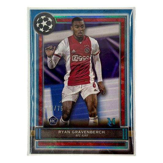 TOPPS サッカーカード MUSEUM COLLECTION RYAN GRAVENBERCH AJAX 02/75 #27 中古 IT1