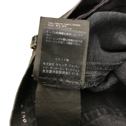 イブサンローラン ボトムス レディース オールシーズン デニム ブラック Sサイズ 中古 M1