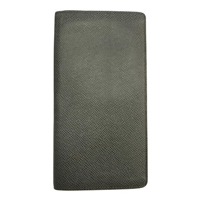 LOUIS VUITTON ルイヴィトン タイガ ポルトフォイユブラザ 長財布 メンズ 2つ折り シンプル 定番 グレー M32653 中古 T1