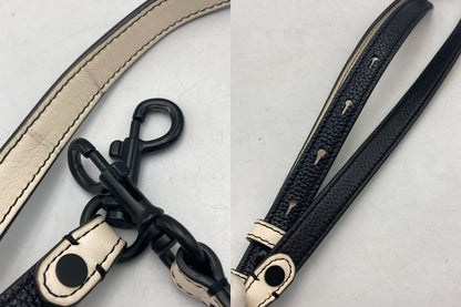 TORY BURCH トリーバーチ ペリー ボンベ ギンガム ミニバッグ 中古 D4