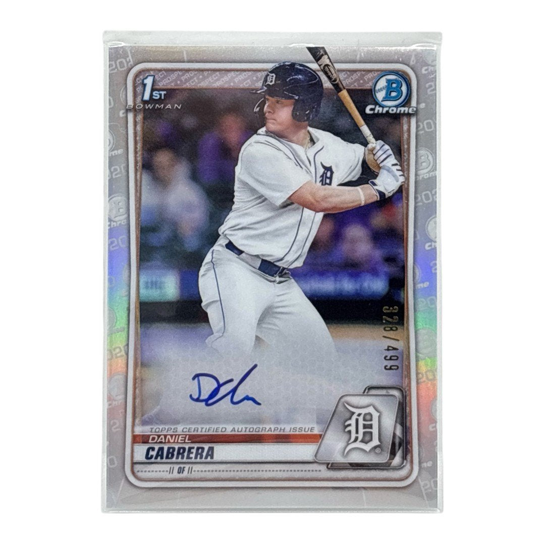 TOPPS MLBカード BOWMAN CHROME 1ST DANIEL CABRERA DETROIT TIGERS /499 #CDA-DCA 中古 IT1