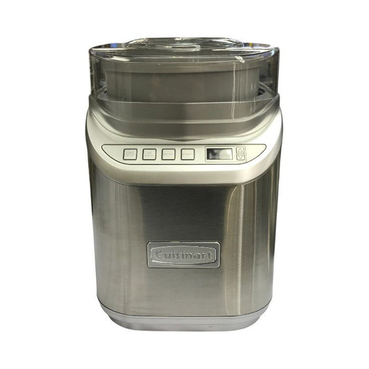 Cuisinart クイジナート アイスクリーム・ジェラート・シャーベットメーカー シルバー 家庭用 自家製 2クォート ICE-70 中古 T1