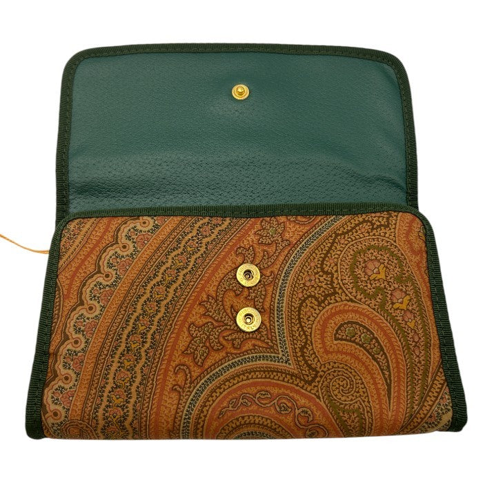 未使用品 ETRO Profumi エトロ プロフ―ミ ペイズリー柄 トラベル ポーチ 小物入れ 旅行 総柄 レディース 中古 W４