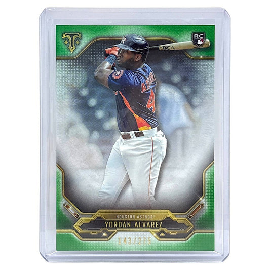 TOPPS MLBカード TRIPLE THREADS YORDAN ALVAREZ HOUSTON ASTROS /275 #39 中古 IT1