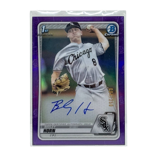 TOPPS MLBカード BOWMAN CHROME 1ST BAILEY HORN CHICAGO WHITE SOX /250 #CDA-BHO 中古 IT1