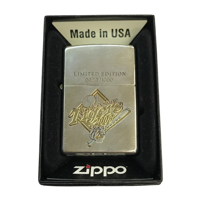 ZIPPO ジッポー 阪神タイガース 2008年 オイルライター 記念 限定 コレクション 中古 T1