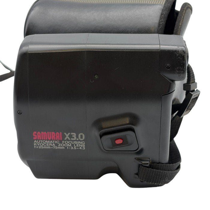 ジャンク品 京セラ KYOCERA SAMURAI x3.0 フィルムカメラ カメラ ヴィンテージ 家電 コンパクト 中古 W1