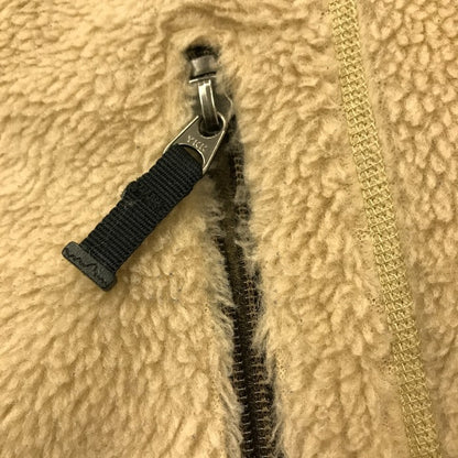 patagonia パタゴニア フリースベスト メンズ クラシックレトロX シンプル 単色 ベージュ XSサイズ 23045F6 中古 T1