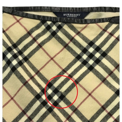 BURBERRY バーバリー ロングスカート レディース ウール ノバチェック ロンドン ベルト ベージュ 40サイズ FX005-045 中古 T1