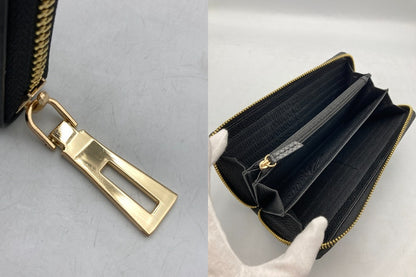 RODANIA ロダニア ダイヤモンドパイソン ラウンドファスナー 長財布 RDOP276BK 中古 D4