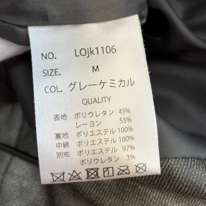 Loose ルース ヴィンテージフェード ショートパデット ジャケット M グレーケミカル LOjk1106 アウター 冬 メンズ 中綿 中古 W４