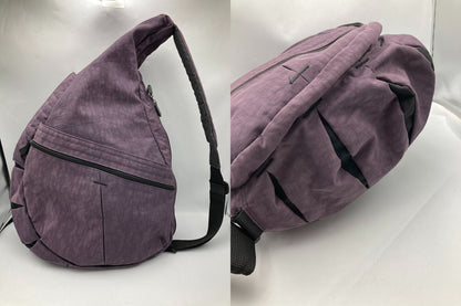 HEALTHY BACK BAG ヘルシーバックバッグ ビッグバッグ (プラム) 中古 D4