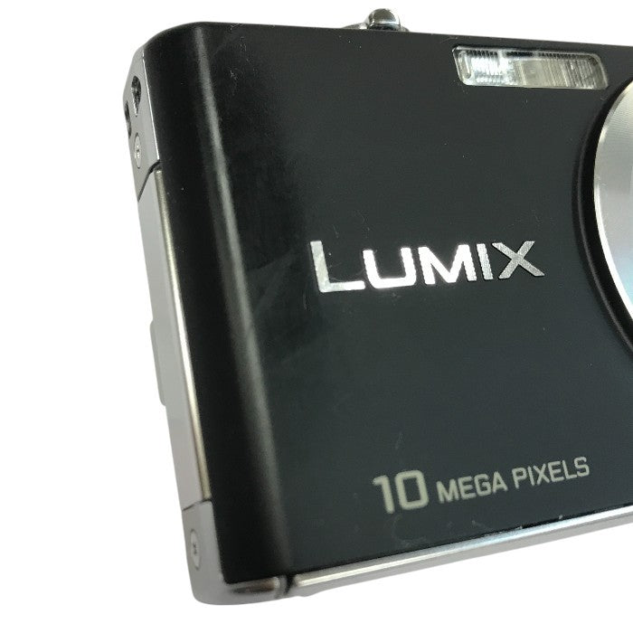 Panasonic パナソニック LUMIX ルミックス コンパクトデジタルカメラ エクストラブラック 光学4倍ズーム 広角25mm DMC-FX35-K 中古 T1