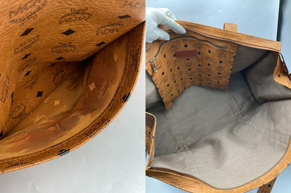 MCM エムシーエム ヴィセトス柄 トートバッグ 中古 D4