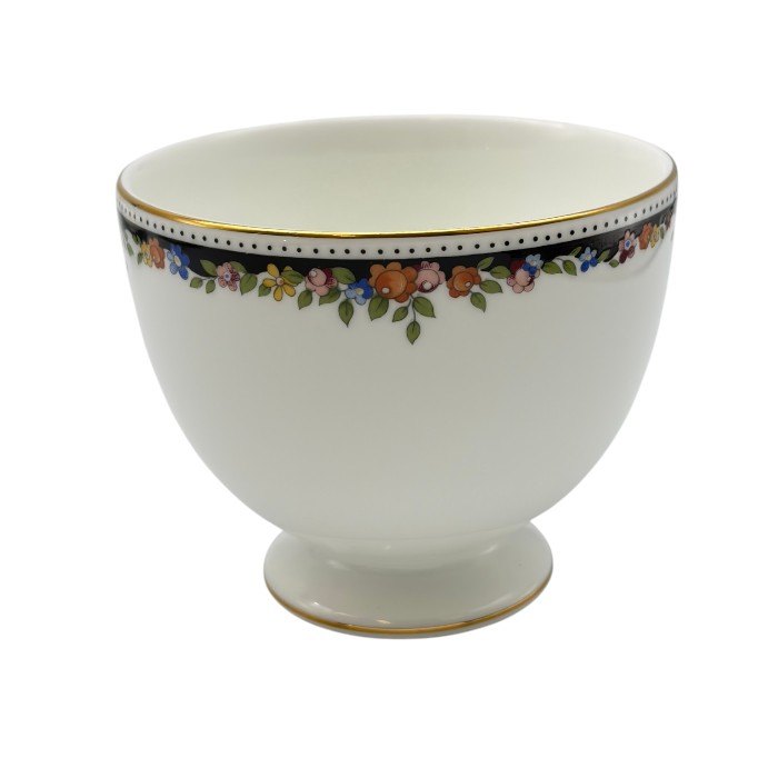 Wedgwood ウェッジウッド オズボーン カップ＆ソーサー ペア 洋食器 ブランド 花柄 おしゃれ 紅茶 ティー 2客 中古 W1