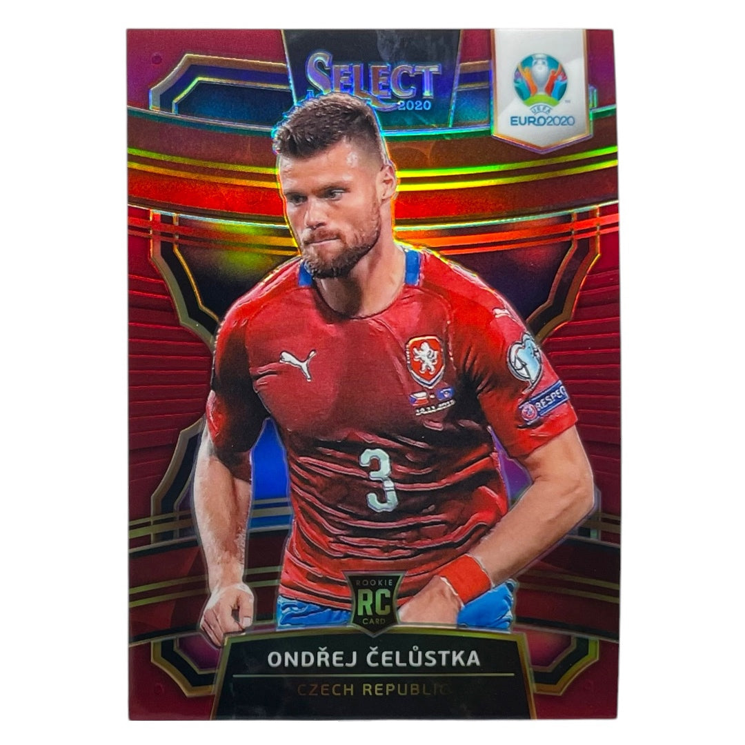 PANINI サッカーカード SELECT UEFA EURO PRIZM ONDREJ CELUSTKA CZECH REPUBLIC /165 #68 中古 IT2