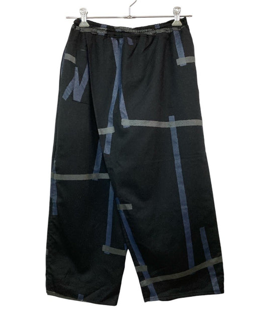 SOU・SOU ソウソウ カシミヤ混 筒下 鳶 ブラック パンツ サイズS 中古 D4