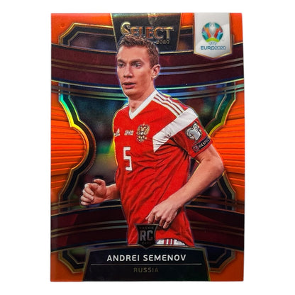 PANINI サッカーカード SELECT UEFA EURO PRIZM ANDREI SEMENOV RUSSIA /125 #10 中古 IT2