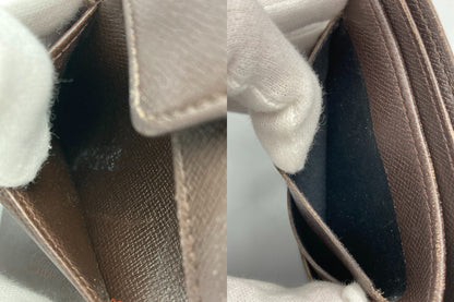 LOUIS VUITTON ルイヴィトン ダミエ エベヌ ポルトフォイユマルコ 2つ折り財布  N61675 中古 D4