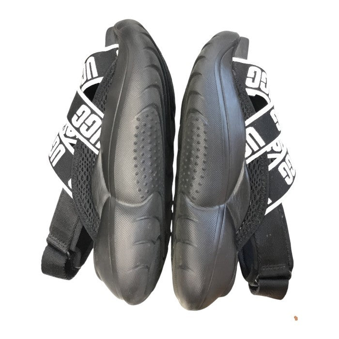 UGG LA Cloud Sandal サンダル レディース ゴムストラップ ロゴ 厚底 ブラック 23cm 1110090 中古 T1