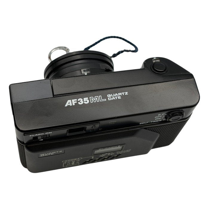 ジャンク品 Canon キヤノン AF35ML Quartz Date フィルムカメラ コンパクト ヴィンテージ カメラ 中古 W1