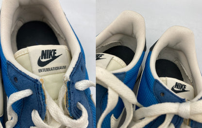 NIKE ナイキ INTERNATIONALIST(インターナショナリスト) スニーカー ブルー/ホワイト 828041-401 サイズ27cm メンズ 中古 D4