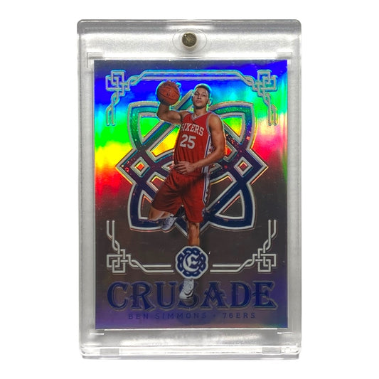 PANINI NBAカード EXCALIBUR PRIZM BEN SIMMONS 76ERS #91 中古 IT2