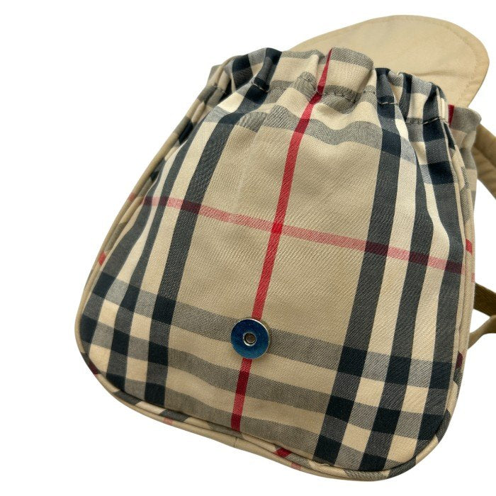 BURBERRY バーバリー babyリュック BF459-510-53 ベビー バックパック キッズ ノバチェック 子供 中古 W４