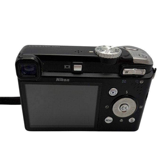 Nikon デジタルカメラ COOLPIX クールピクス P60 ブラック COOLPIXSP60 ニコン デジカメ 単三電池駆動 コンパクト 中古 W４