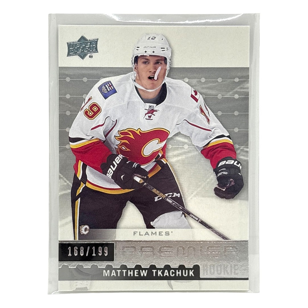 UPPER DECK NHLカード PREMIER MATTHEW TKACHUK FLAMES /199 #R-42 中古 IT1