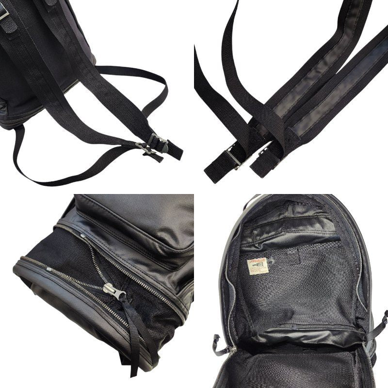LUGGAGE LABEL ラゲッジレーベル NEW LINER DAYPACK デイパック リュック ニューライナー PVC ブラック 960-09289 中古 T1