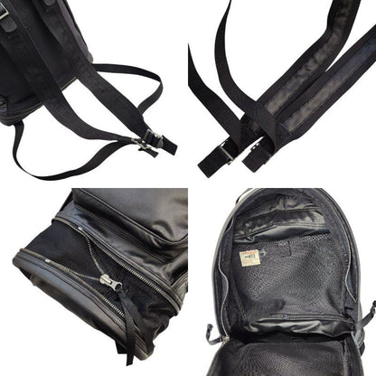 LUGGAGE LABEL ラゲッジレーベル NEW LINER DAYPACK デイパック リュック ニューライナー PVC ブラック 960-09289 中古 T1
