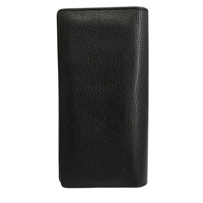 LOUIS VUITTON ルイヴィトン トリヨンレザー ポルトフォイユブラザ 長財布 メンズ 小銭入れあり シボレザー ブラック M58192 中古 T1