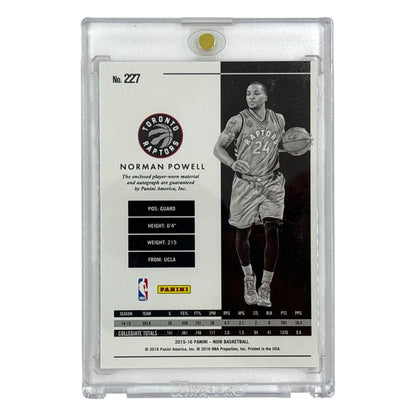 PANINI NBAカード NOIR NORMAN POWELL RAPTORS 1/2 #227 中古 IT1