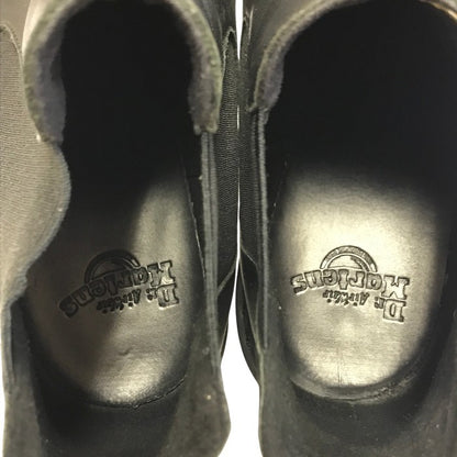Dr.Martens ドクターマーチン HURSTON サイドゴアブーツ レディース レザー ヒール チェルシーブーツ ブラック UK5 中古 T1