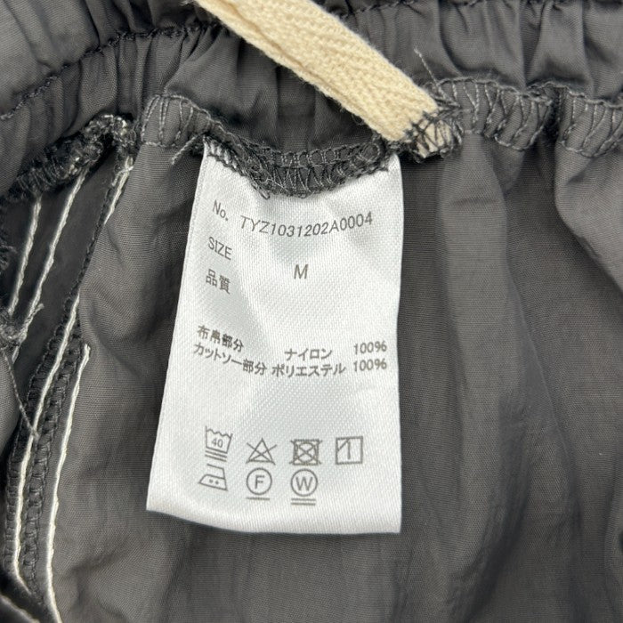 etsinta エシンタ CIAOPANIC TYPY リメイク トラックジャージーパンツ レディース ナイロン Mサイズ チャコールグレー TYZ1031202A0004 チャオパニックティピー ジャージ 秋 冬 ボトムス 中古 W1