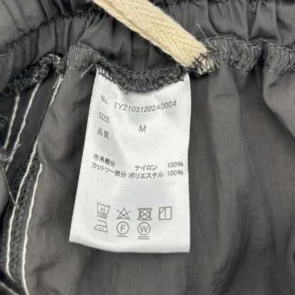 etsinta エシンタ CIAOPANIC TYPY リメイク トラックジャージーパンツ レディース ナイロン Mサイズ チャコールグレー TYZ1031202A0004 チャオパニックティピー ジャージ 秋 冬 ボトムス 中古 W1