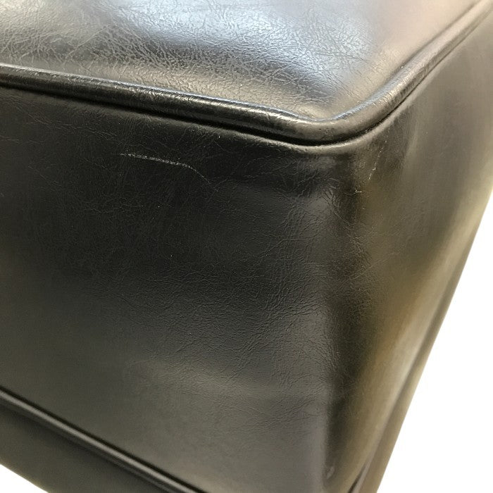 karimoku カリモク オットマン ヴィンテージ レトロ 家具 スツール ブラック 中古 T1