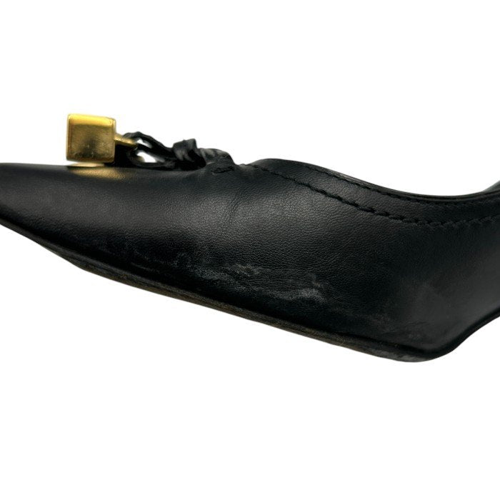 LOUIS VUITTON ルイヴィトン パンプス 35 (約22.5cm) ブランド 靴 シューズ ヒール レザー 中古 W４