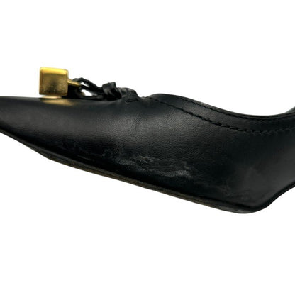 LOUIS VUITTON ルイヴィトン パンプス 35 (約22.5cm) ブランド 靴 シューズ ヒール レザー 中古 W４