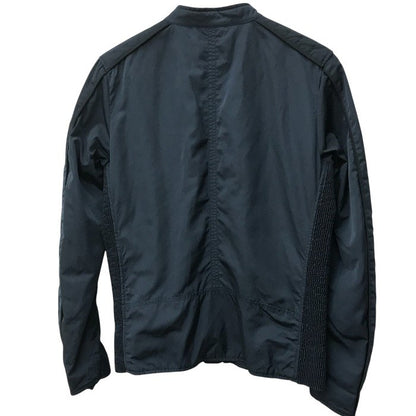 DIESEL ディーゼル ブルゾン S ライダースジャケット メンズ アウター ネイビー 中古 KW1