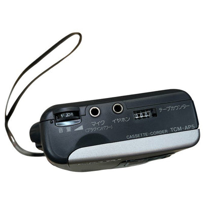 ジャンク品 SONY ソニー カセットテープレコーダー TCM-AP5 オーディオ 録音 持ち運び カセットテープ 中古 W４