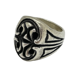 Gaboratory ガボラトリー Sculpted Oval Signet Ring スカルプテッド オーバル シグネット リング メンズ 21号 中古 IT1