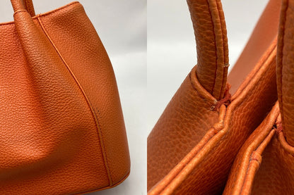 miu miu ミュウミュウ レザーハンドバッグ レディース 中古 D4